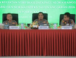 “Polres Kampar Tata Anggaran Masa Depan, Tim Birorena Polda Riau Lakukan Pengawasan dan Verifikasi!”