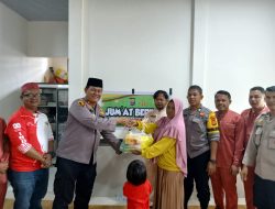 “Kapolsek Kampar ‘Blusukan’ ke Desa Sawah, Salurkan Bansos dan Jalin Silaturahmi dengan Warga!”