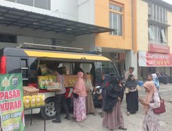 Polres Kampar Jual Beras Murah Untuk Masyarakat, Rakyat Senang