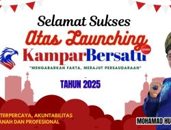 Kepsek SMPN 4 Siak Hulu Mohamad Hujani Mengucapkan “Selamat Sukses” Atas Launching Media Kamparbersatu.com Semoga Amanah Akuntabilitas dan Terpercaya