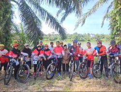 Bupati Kampar, Tokoh Masyarakat, dan Komunitas Sepeda Ucapkan Selamat Ulang Tahun ke-74 untuk Presiden Prabowo