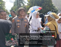 Viral! Aksi Spontan Wali Murid SD Negeri 021 Tarai Bangun Gegerkan Masyarakat, Kapolsek Tambang Turun Tangan