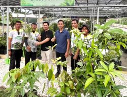 CV Agung Tri Indoutomo Serahkan 2.025 Bibit Trembesi untuk Dukung Program Green Policing Kapolda Riau