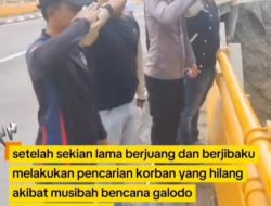 “‘Penghormatan Terakhir’ di Lokasi Bencana, Kapolsek Kampar ‘Sampaikan’ Pesan Menyentuh, ‘Ipda Angga’ Selalu di Hati!”