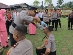 82 Personel Polres Kampar Naik Pangkat, Kapolres: Motivasi Tingkatkan Kinerja, Amanah Lebih Besar!