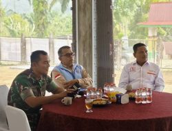 Kades Pulau Gadang Sambut Kasdim 0313/KPR, Zoom Meeting Koperasi Merah Putih Digelar di Gedung Koperasi Pulau Gadang