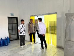 Waka Polres Kampar Cek Dapur SPPG di Desa Teluk Kenidai, Ini Harapannya!