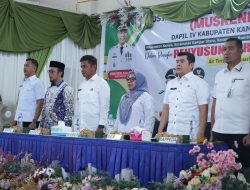 Musrenbang 5 Kecamatan Dapil IV Dibuka Bupati Kampar