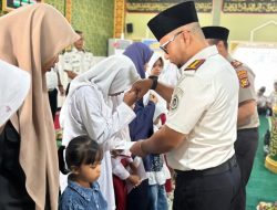 Kepala Lapas Bangkinang Berbagi Kepedulian, Santuni Anak Yatim