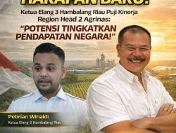 Ketua Elang 3 Hambalang Riau Puji Kinerja Region Head 2 Agrinas