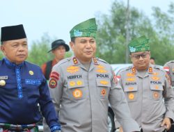 Kapolda Riau Susur Sungai Jelajah Kampung di Kepulauan Meranti