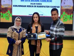 Bupati Kampar Terima Kunker Utusan Khusus Presiden Bidang Pariwisata