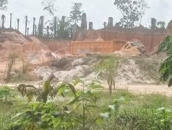 Usai di Razia Polisi, Tambang Galian C Ilegal di Km 18 Garuda Sakti Masih Buka dan Kebal Hukum