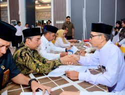 Launching Gerakan ZIS Capai Rp100 Juta, Bupati Kampar Apresiasi Baznas