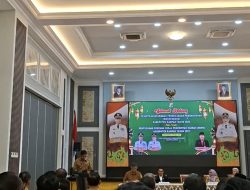 Plt Kadis Dikpora Kampar Helmi SH,MH  Hadiri Musrenbang Kabupaten di Balai Bupati