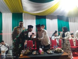 Momen Keakraban Bupati Kampar Sambut Dandim dan Kapolres pada Pelepasan Pawai Takbir Keliling 