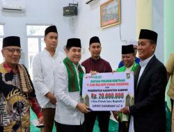 Bupati Kampar Diwakili Pj Sekda Gelar Safari Ramadhan di Masjid At-Taqwa Tambang