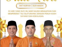 Ketua DPRD Kampar Dari Fraksi Gerindra Ucapkan Selamat Hari Raya Idul Fitri 1447 H