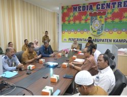 Siap Dukung Program Nasional, Wakil Bupati Kampar Ikuti Rakor Pengendalian Inflasi dan Evaluasi Program Strategis