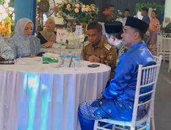 Bupati Kampar dan Kepala OPD Hadiri Pesta Pernikahan Yoga & Febhi, Penuh Doa dan Kebahagiaan