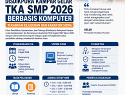 Disdikpora Kampar Gelar TKA Berbasis Komputer, Dorong Kejujuran dan Kualitas Siswa
