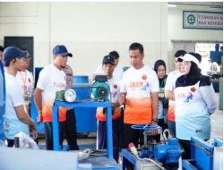 Tinjau Workshop Polkam, Bupati Ahmad Yuzar Dorong Hilirisasi Industri dan Inovasi Produk Lokal Kampar