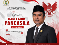 Ketua DPRD Kampar Ahmad Taridi Ajak Masyarakat Jadikan Pancasila Sebagai Pedoman Kehidupan