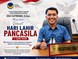 Peringati Hari Lahir Pancasila 2026, Eko Sutrisno Ajak Masyarakat Perkuat Persatuan dan Semangat Kebangsaan