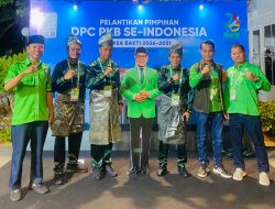 Ahmad Yuzar Kembali Nahkodai PKB Kampar Masa Bhakti 2026-2031, Dilantik Muhaimin Iskandar pada Harlah ke-28 PKB