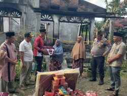 Pemkab Kampar Salurkan Bantuan Korban Kebakaran Rumah di Desa Penyasawan, Dinsos Pastikan Penanganan Pascabencana