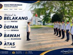 UPT Perparkiran Dishub Kampar Gelar Upacara Rutin, Syukri Tekankan Disiplin dan Peningkatan Pelayanan