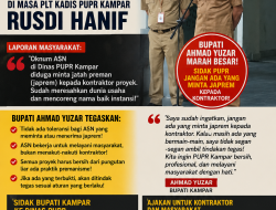 Marak Isu Japrem di Dinas PUPR Kampar, Bupati Ahmad Yuzar Marah Besar di Depan Hanif Tidak Ada Toleransi
