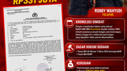 Breaking News: Robby Wahyudi Resmi Laporkan Inisial MH ke Polda Riau, Dugaan Penipuan Rp331 Juta