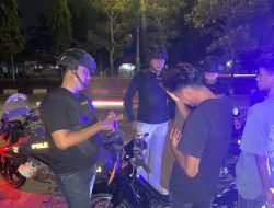 Jaga Kondusivitas Malam Hari, Tim URC Raga Polres Kampar Patroli Menyeluruh — Nihil Gangguan Kamtibmas Di Seputaran Kota Bangkinang