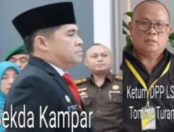 Desas Desus Rangkap Jabatan Sekda Kampar Berhembus Kencang, Ketua Umum LSM AMTI Minta Bupati Evaluasi