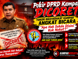 Pokir DPRD Kampar Dicoret, Tokoh Masyarakat Kampar Angkat Bicara, Apa Hak sekda Disini” Kok Nekat? Organisasi AWI Bakal Demo